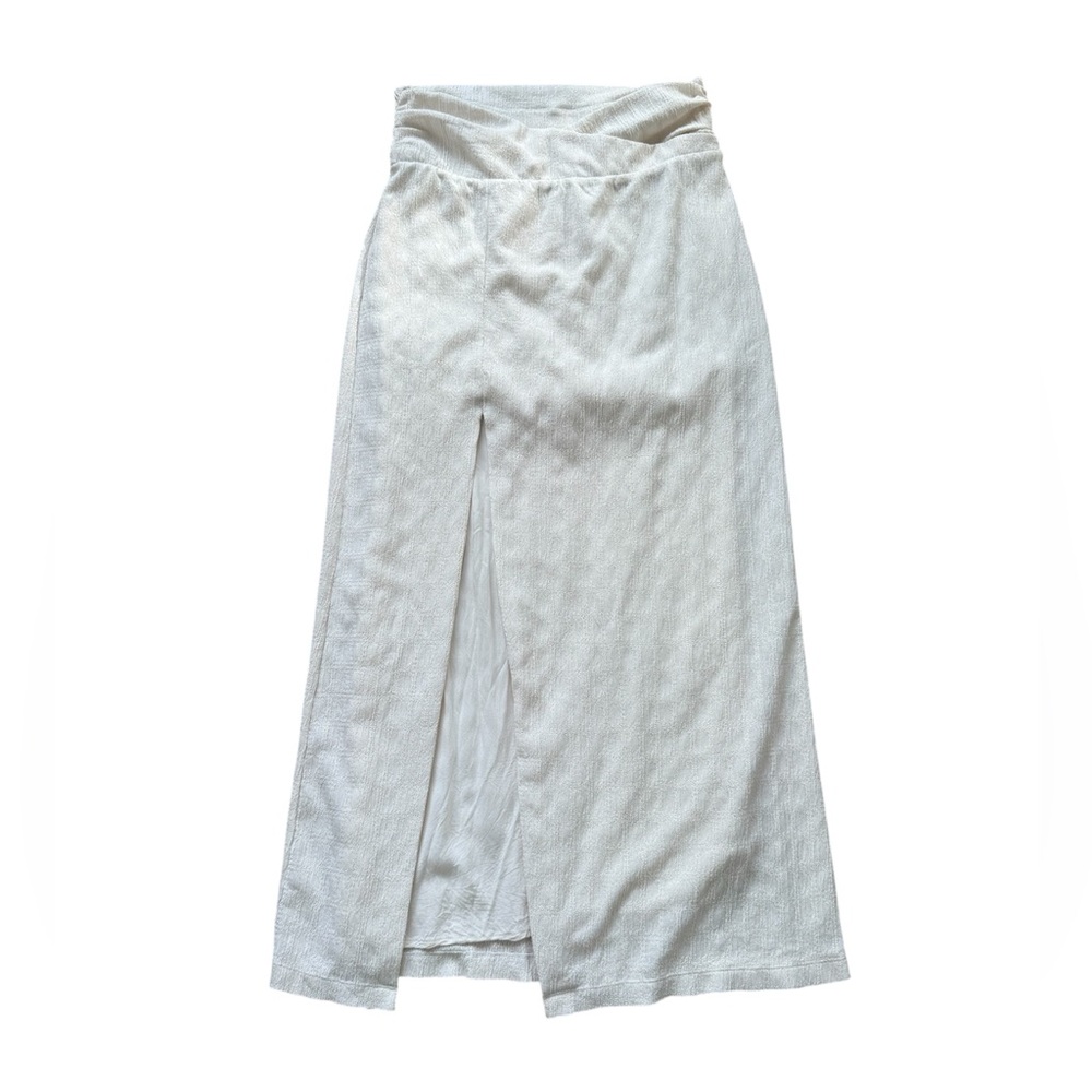 Free People Tova Cream Maxi Skirt
